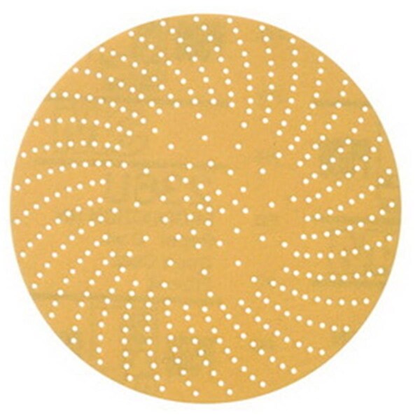 Pinpoint 6 in. 236U Hookit Clean Sandpaper Disc, Gold PI1075054 - main