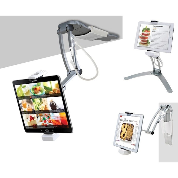 Cta Digital 2-in-1 Kitchen Mount/Stand for Tablets PAD-KMS - main