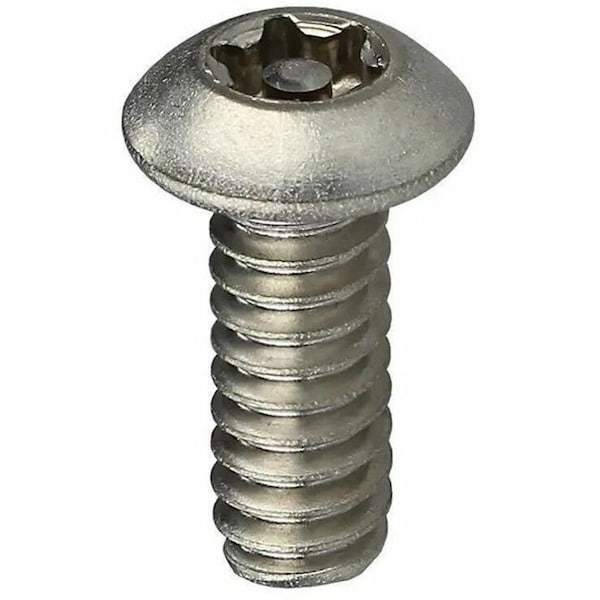 Dottie #6-32 x 1 in Tamper-Resistant Torx Button Machine Screw, 18-8 Stainless Steel, 100 PK T6321TB - main