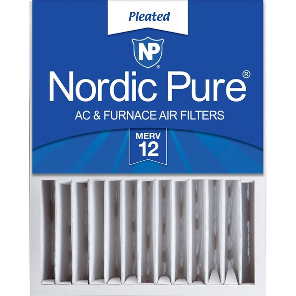 Nordic Pure 16x20x5 Pleated Air Filter, High Capacity, Electrostatically Charged Synthetic Media, MERV 12 16x20x5HM12-1 - main