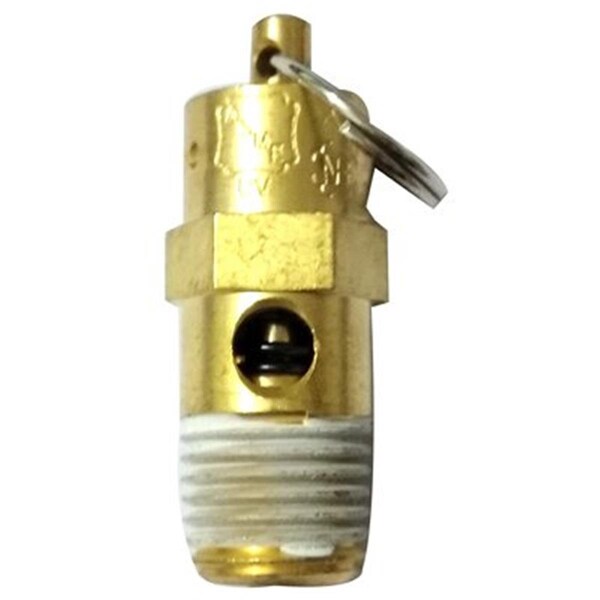 Frita 0.25 in. NPT Male Master Mechanic Compressor Safety Valve 239146 - main