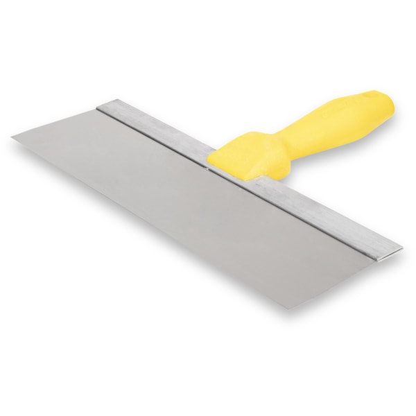 Wal-Board Tools Drywall Taping Knife, 14" Stainless Steel Blade, Yellow Plastic Handle 021-044 - main