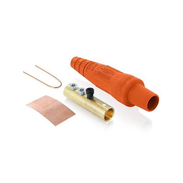 Leviton SinglePoleInline, 300A, Female, Orange 16D31-UO - main