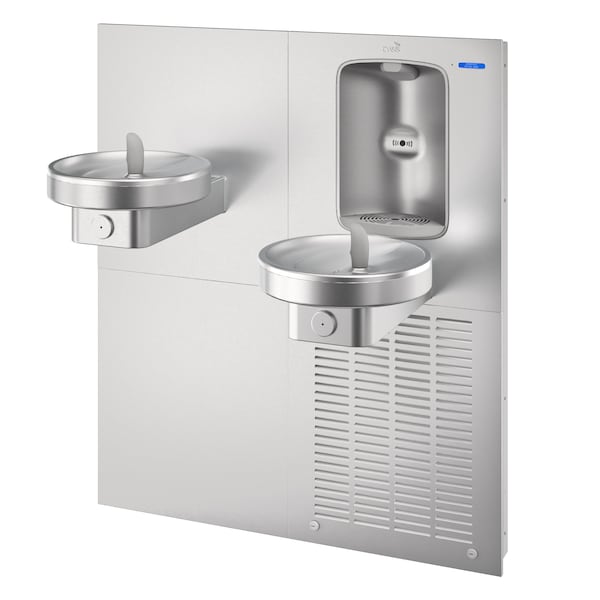 Oasis Bi-Level RadII Fountains W/ Integrated Electronic Bottle Filler, Refrigerated 8 Gph 507172 - main