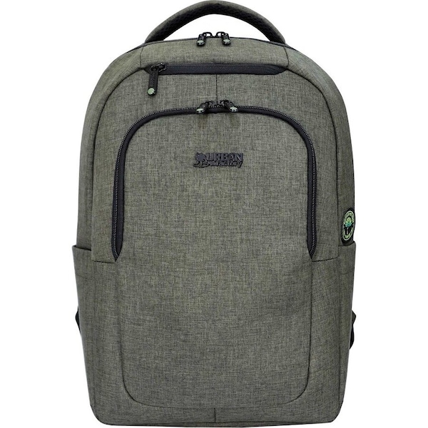 Urban Factory CYCLEE CITY EDITION: ECOLOGIC BACKPACK FOR NOTEBOOK 15.6 KAKI ECB35UF - main
