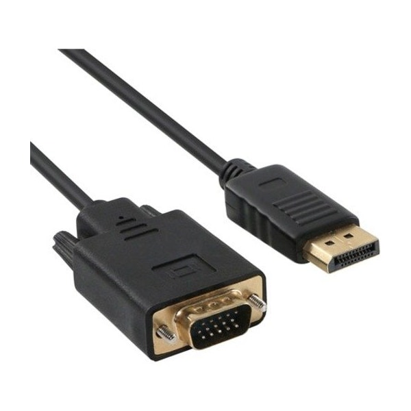 Axiom Displayport Male To Vga Male Adapter Cable 6Ft DPMVGAM06-AX - main