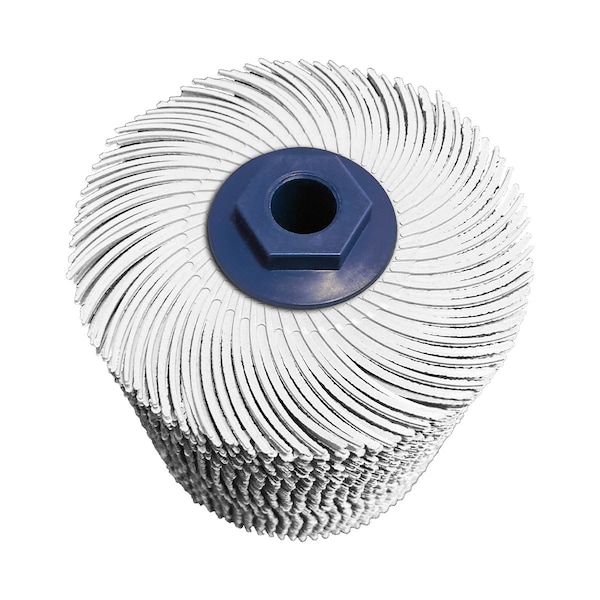 Dedeco SUNBURST 4" x 4" TC WHITE 120 GRIT M-14 2384 - main