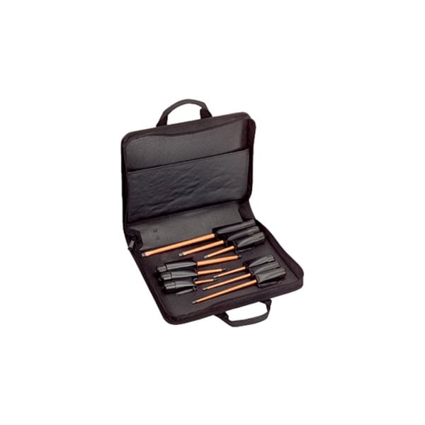 Klein Tools Screwdriver Set, 1000V Insulated Slotted and Phillips, 9-Piece 33528 - main