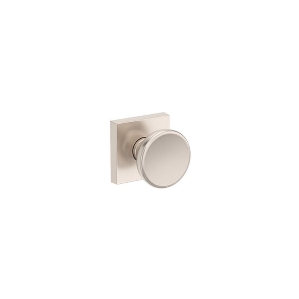 Baldwin Residential Door Knobs Full Dummy Reversible Satin Nickel FDSOLCSR150 - main