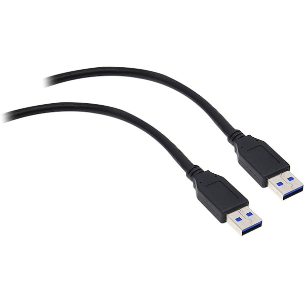 Cable Wholesale USB 3.0 Cable, Black, Type A Male / Type A Male, 6 foot 10U3-02106BK - main