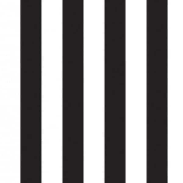 Nashville Wraps Black Domino Alley Stripes Tissue, 20x30, 240PK P390 - main