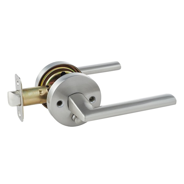 Sapphire Reliant Series Light-Duty Residential Tubular Lever, Grade 3 Privacy in Satin Nickel LS-REL40-US15 - main