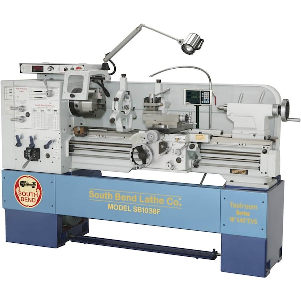 South Bend 16" x 40" Variable-Speed Lathe with DRO SB1038F - main