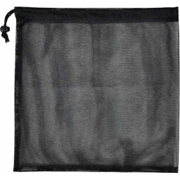 Simple Deluxe 17x17in Barrier Netting, Black Media Bag with Drawstring for Most Pumps, Pond Biological Filters LGPUMPFILTBAG17 - main