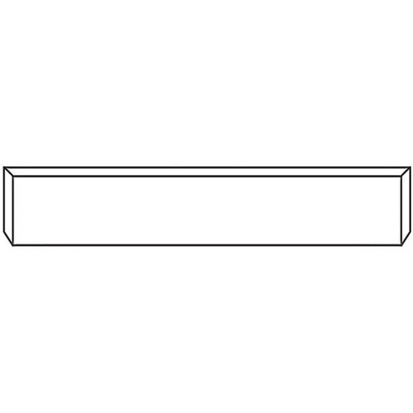 Ilc Repl. For Kenworth W990 Year 2022 22 In Blank Chrome Texas Mitered End Bumper Wusx Blind Mount WZ-EDEY-G - main