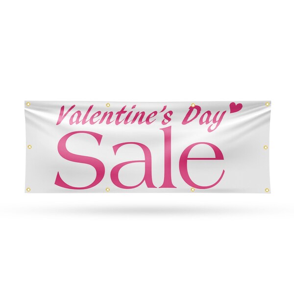 Signmission Valentines Day Sale, 36 Inch x 96 Inch, Vinyl Banner B-96-30905 - main