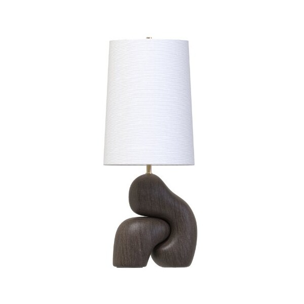 Troy Lighting Alyth 1 Light Table Lamp by Chandler McLellan, Patina Brass, 13 In x 32.75 In PTL6133-PBR - main