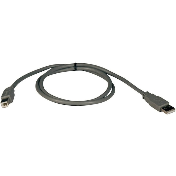 Tripp Lite by Eaton USB 2.0 Cable - Type A Male USB - Type B Male USB - 3ft U021-003 - main
