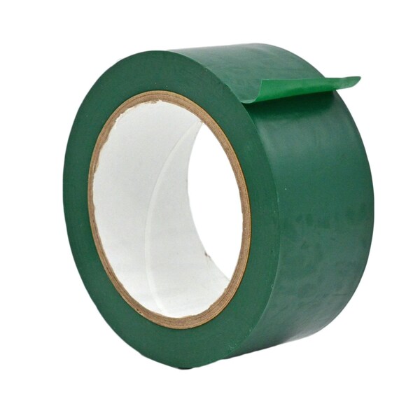 Wod Tape PVC, Emerald Green, 2 inch (48mm) W., 5 mil Thickness, 24 PK WOD VTC605-02000-24-60-EGR - main