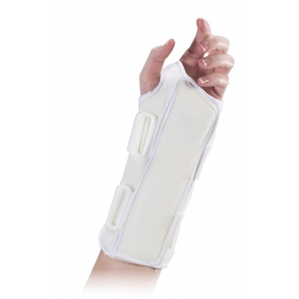 Powerplay 8 in. Universal Wrist Splint, Left - White PO887853 - main