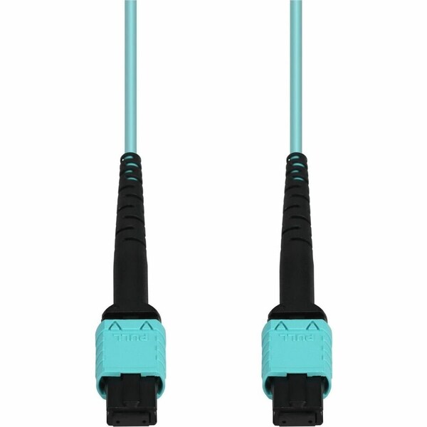 Add-On This Is A 15M Mpo (Female) To Mpo (Female) 12-Strand Aqua Crossover ADD-MPOMPO-15M5OM4 - main
