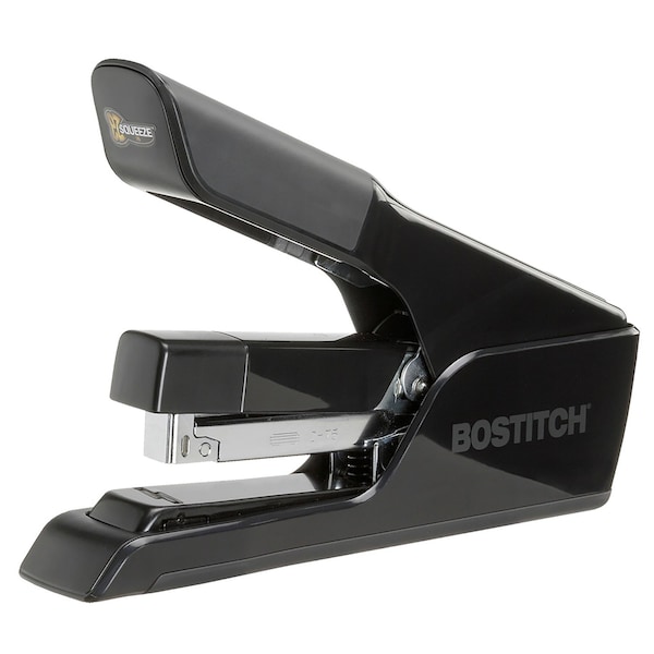 Bostitch EZ Squeeze 75-Sheet Flat Clinch Stapler, Reduced Effort, Black B875 - main
