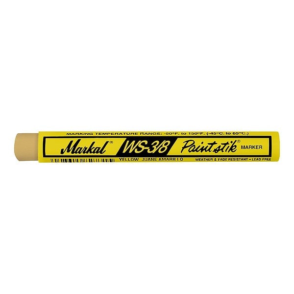 Markal Paint Crayon, Medium Tip, Yellow Color Family, 12 PK 82421 - main