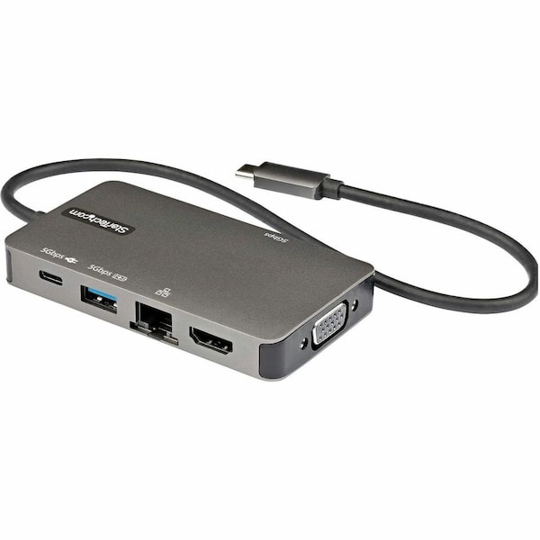 Startech.Com USB-C Multiport Adapter - 4K HDMI or VGA DKT30CHVPD2 - main