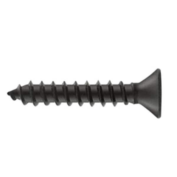 Dendesigns 12 x 1.25 in. Wood Screw 100PK, Steel, Oil Rubbed Bronze, 100PK DE1232265 - main