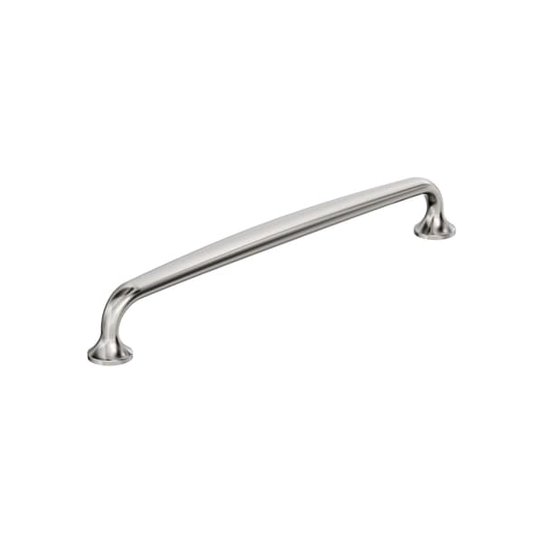 Amerock Renown 8-13/16 inch 224mm Center-to-Center Polished Nickel Cabinet Pull BP36987PN - main