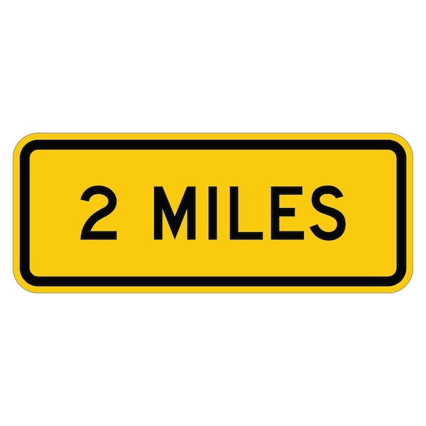 Sign Solutions Usa Traffic Sign, 30 in Width, Aluminum Sign, Horizontal Rectangle DUS06DYE3012W16-3aP - main