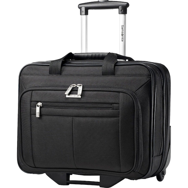 Samsonite Wheeled Business Case, 16-1/2 x 8 x 13-1/4, Black 438761041 - main