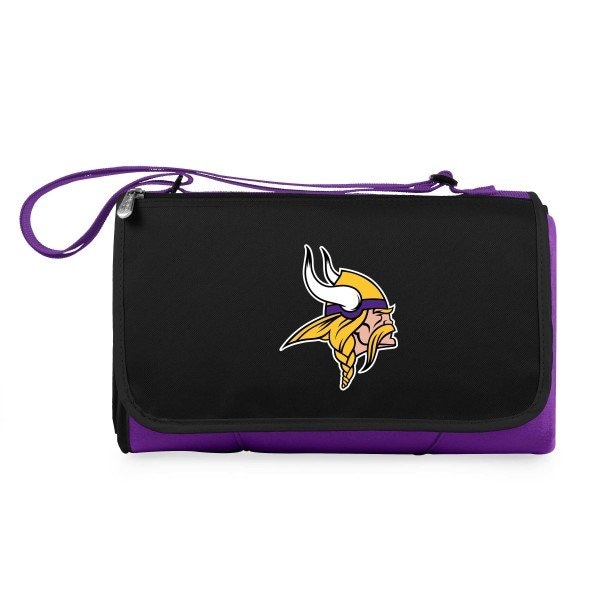 Picnic Time Family Of Brands NFL Minnesota Vikings - Blanket Tote Outdoor Picnic Blanket 820-00-101-184-2 - main