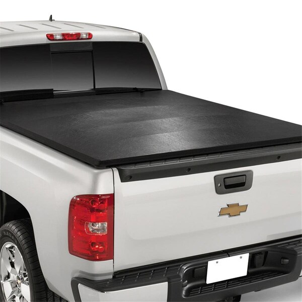 Powerhouse 5 ft. 6 in. Soft Tri-Fold Tonneau Covers, Black for 2014 Toyota Tundra PO775628 - main