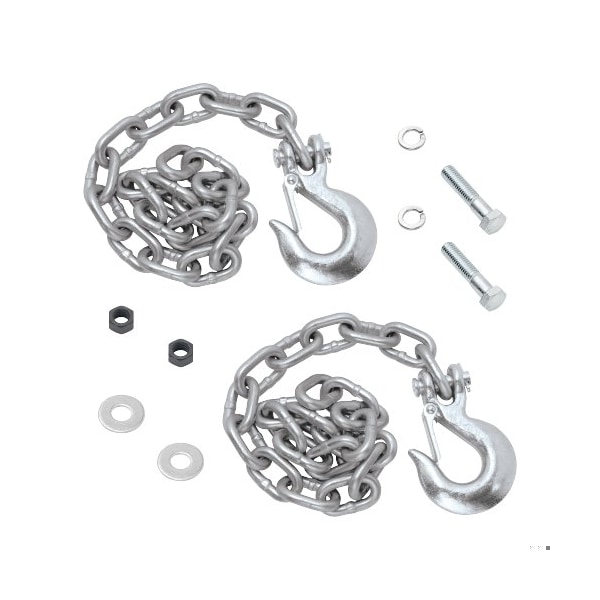 Draw-Tite GOOSE BOX ACCESSORY SAFETY CHAIN KIT (CONTAINS (2) GRADE 70, 5/16IN X 42 IN W/5/16IN CLEVIS HOOK & 49150 - main
