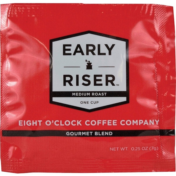 Eight Oclock Pod Early Riser Coffee, Regular, Medium, Pod, Arabica, 200PK CCFEOC1R - main
