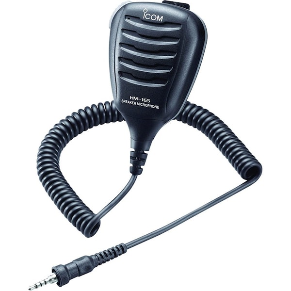 Icom Icom Speaker Mic w/Alligator Clip - Waterproof - Corded HM165 - main
