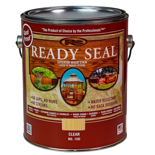 3M 1 Gal Ready Seal 369954 Clear Ready Seal Exterior Stain & Sealer For Wood PRPD-220 - main