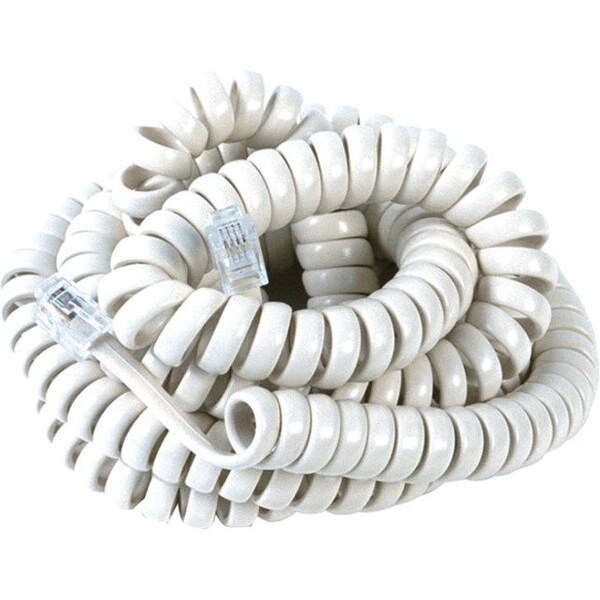 Audiovox 25' Wht Handset Cord TP282WR - main