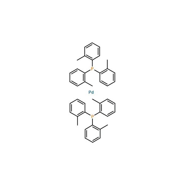 Ak Scientific Bis(tri-o-tolylphosphine)palladium(0) (1g), CAS 69861-71-8 0815AC-1g - main