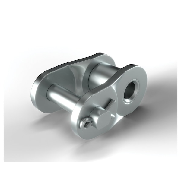 Hkk Chain Offset Link, #40 chain, 1/2 in Pitch, 0.156 in Dia Pin NR040CHL1 - main