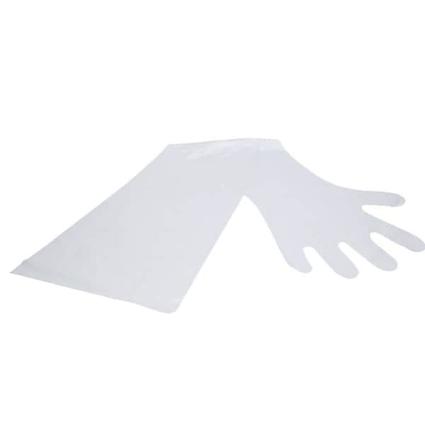 Neogen Disposable Gloves, 1.25 mil Palm, Polyethylene Fiber, OneSize, Clear 3106 - main