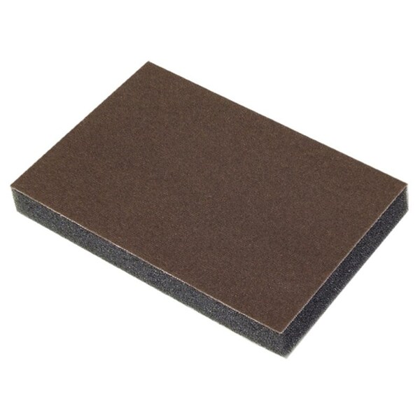 Norton Co 00 Sanding Sponge, 3 in L, 4 in W, 100 Grit, Medium 950 - main
