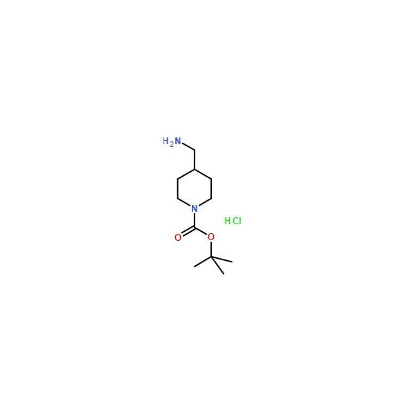Ak Scientific 1-Boc-4-(Aminomethyl)piperidine acetic acid salt (5g), CAS 359629-16-6 (HCl) 4507AB-5g - main