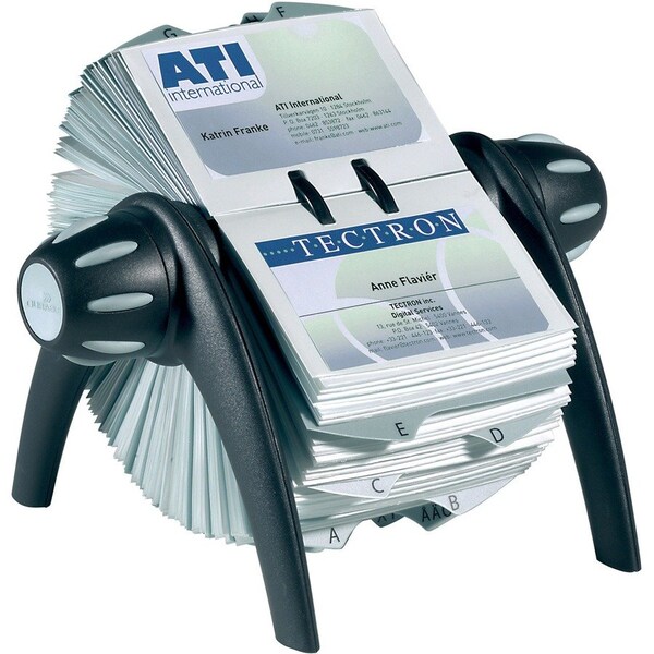 Durable Office Products Durable VISIFIX Flip Business Card Rotary File 241701 - main