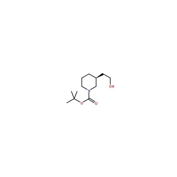 Ak Scientific (S)-1-N-Boc-3-(2-hydroxyethyl)piperidine (250mg), CAS 863578-32-9 1268AL-250mg - main
