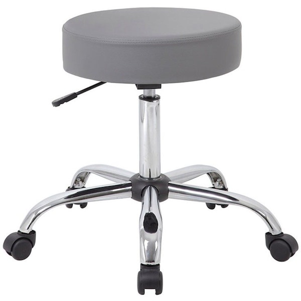 Boss Grey Caressoft Medical Stool B240-GY - main