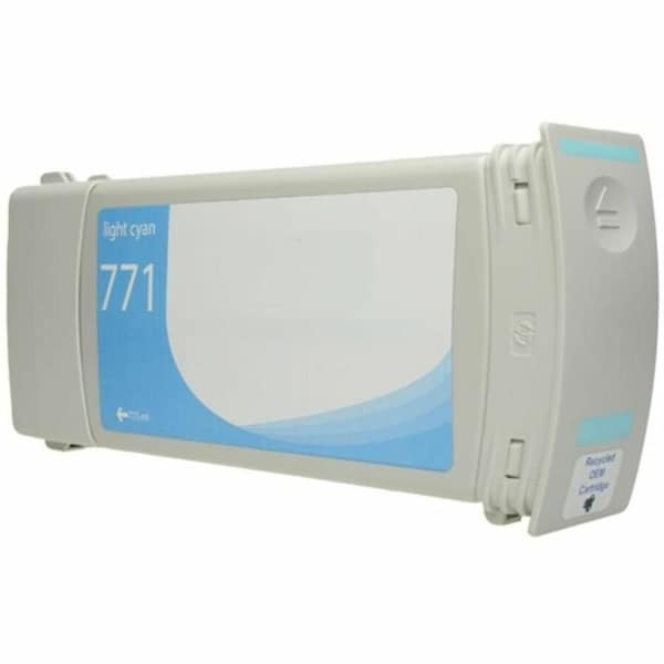 Clover Imaging Group WF Remanufactured Light Cyan Wide Format Ink Cartridge WH771LC - main
