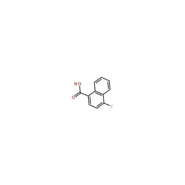 Ak Scientific 4-Fluoro-1-naphthoic acid (25g), CAS 573-03-5 8421AB-25g - main