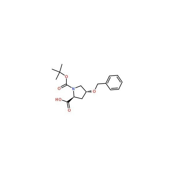 Ak Scientific (2S, 4R)-4-(Benzyloxy)-1-(tert-butoxycarbonyl)pyrrolidine-2-carboxylic acid (1g), CAS 54631-81-1 W6882-1g - main